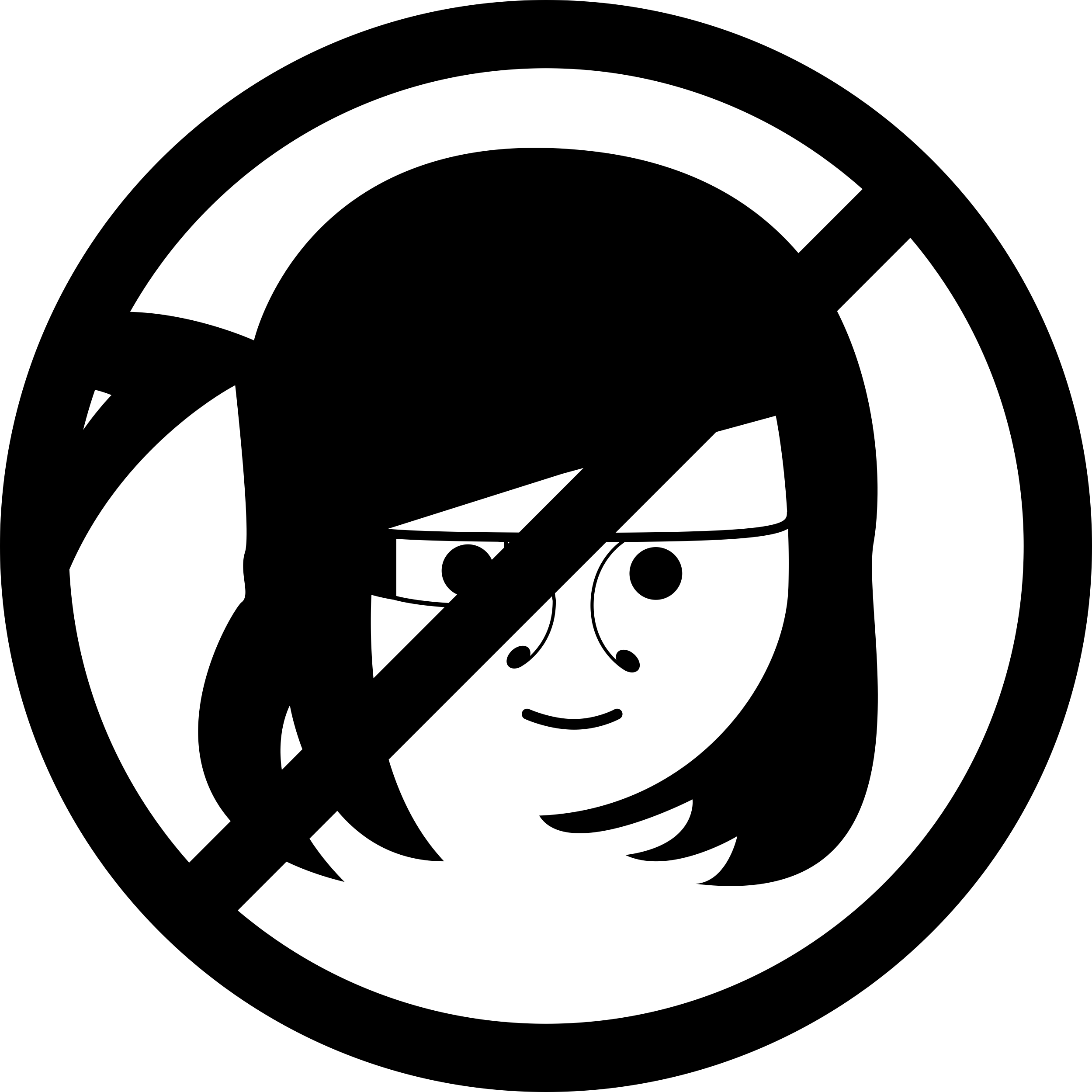 Google Glasses On Children Not Allowed Signal Sticker Outline Svg File Free Vectors